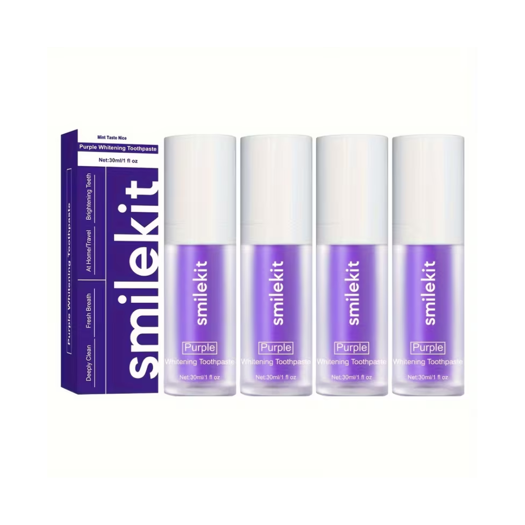 Teeth Whitening Ultra Purple Toothpaste Spicy Mint 30ml