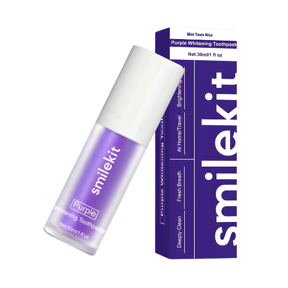 Teeth Whitening Ultra Purple Toothpaste Spicy Mint 30ml